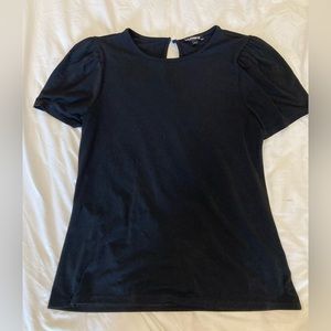 Large Black Express blouse